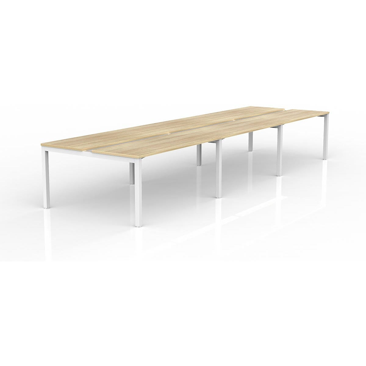 Axis 6-User Double Sided Workspace-Elite Office Furniture