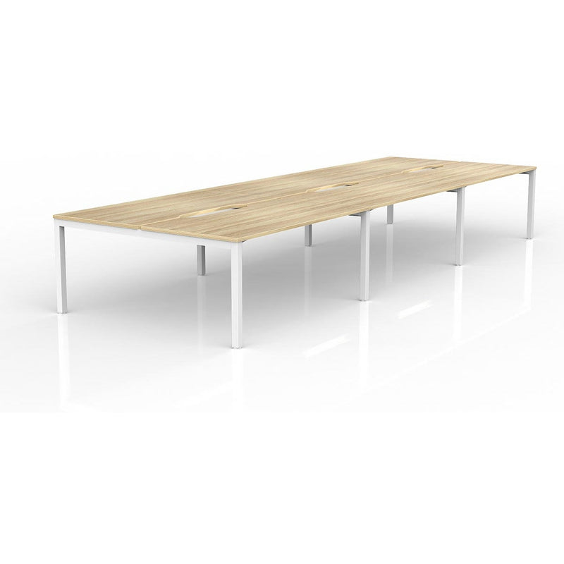 Axis 6-User Double Sided Workspace