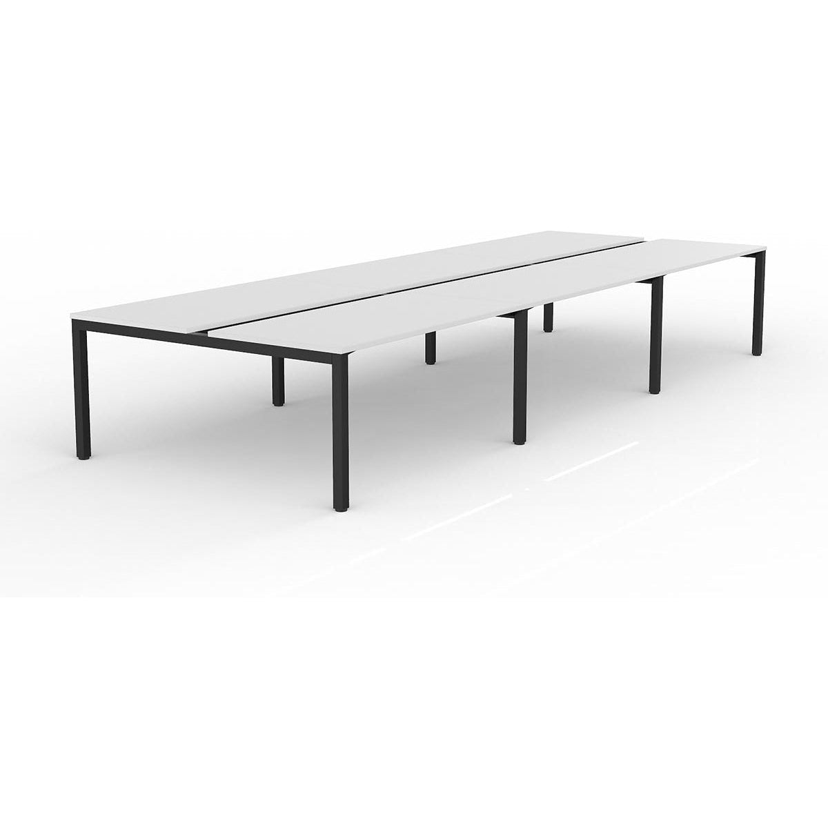 Axis 6-User Double Sided Workspace-Elite Office Furniture