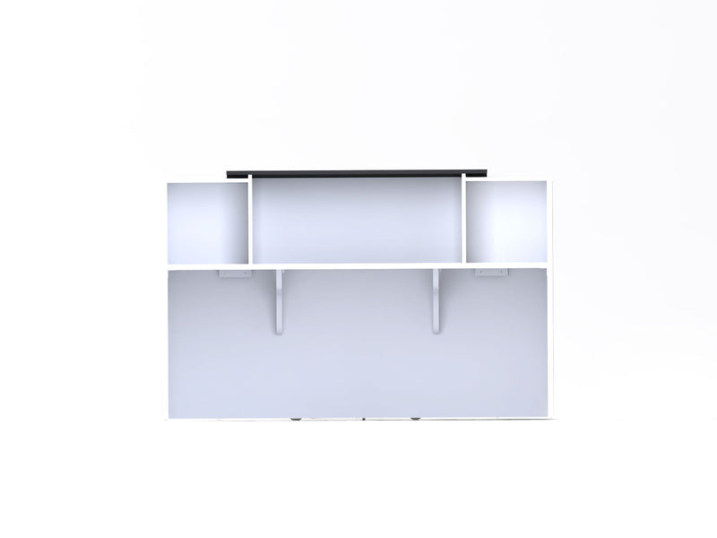 White Sorrento Reception Counter