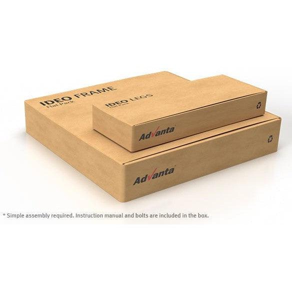 IDEO Square Meeting Table Frame – Steel Legs ‘Pronto’