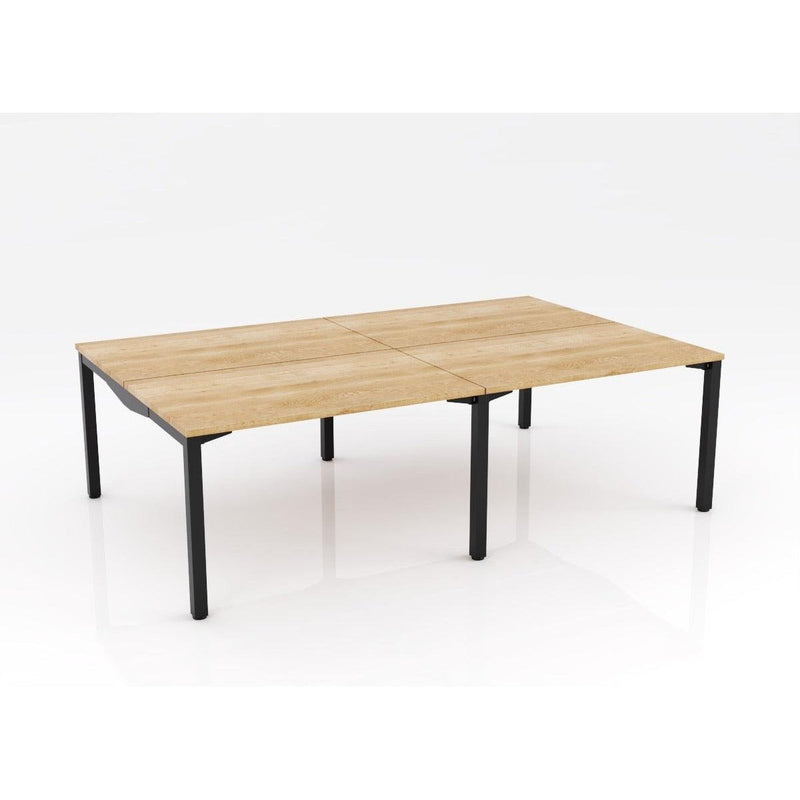 Axis Stretch 4 Person Double Sided Desk