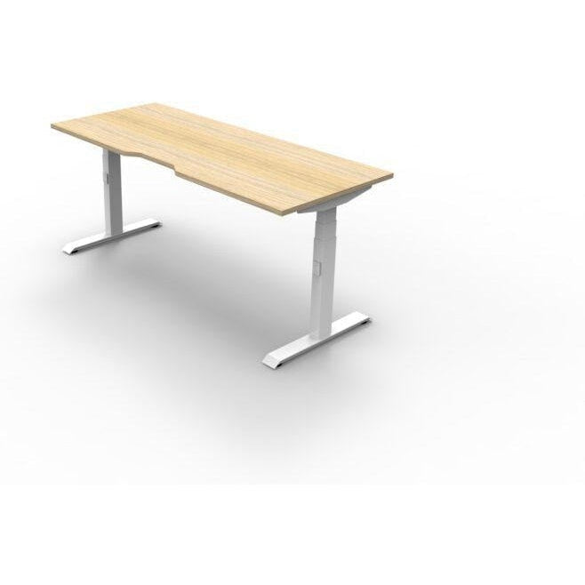 BOOST Plus + Electric Height Adjustable Single Sided Workstation