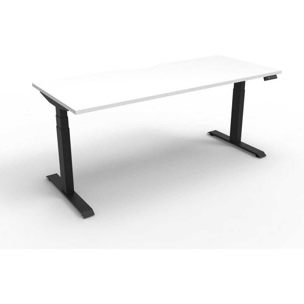 BOOST Plus + Electric Height Adjustable Single Sided Workstation-Elite Office Furniture