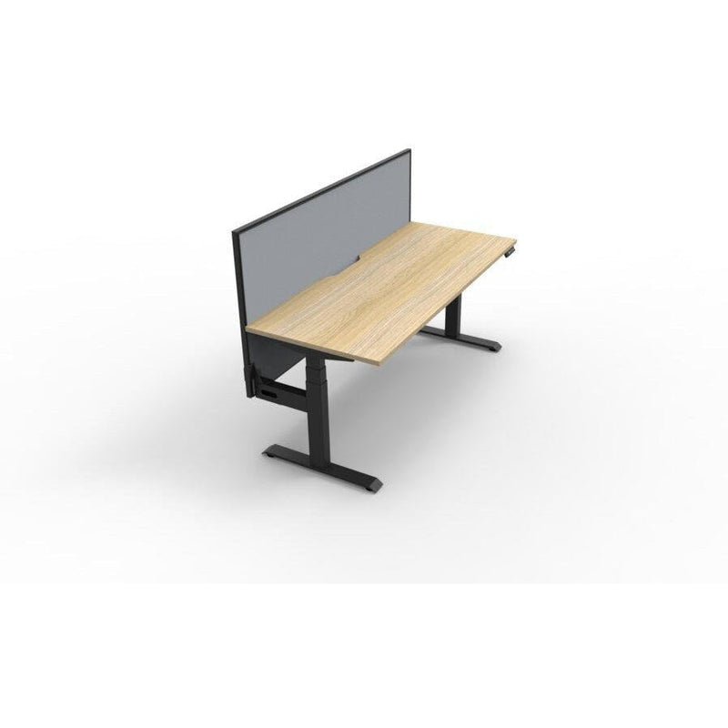 BOOST Plus + Electric Height Adjustable Single Sided Workstation