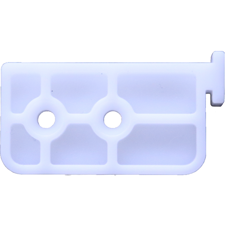 SHUSH30 Nylon Sliding Bracket To Suit Shush Plus Screens Set Of 2 ( 1 Left Hand Side , 1 Right Hand Side )-Elite Office Furniture