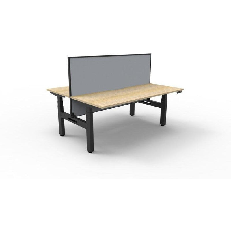 BOOST Plus + Electric Height Adjustable Back to Back Workstation
