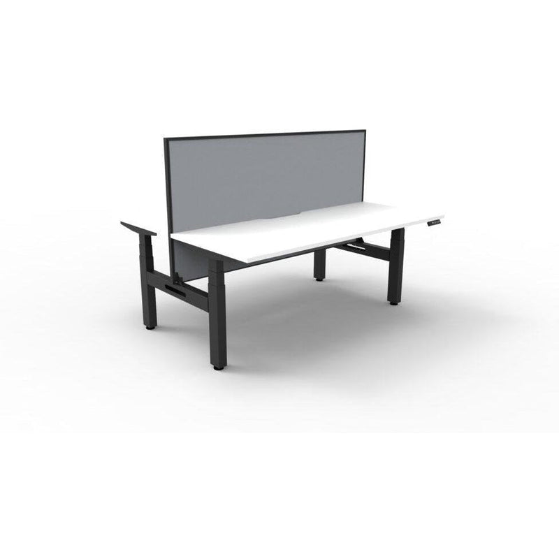 BOOST Plus + Electric Height Adjustable Back to Back Workstation