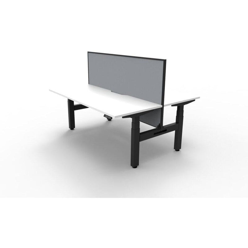 BOOST Plus + Electric Height Adjustable Back to Back Workstation