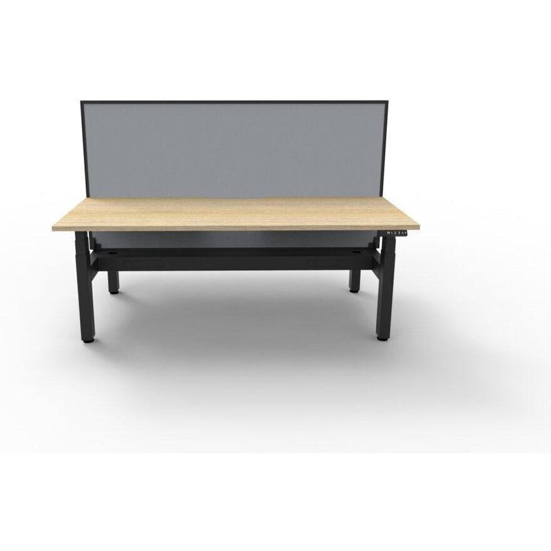 BOOST Plus + Electric Height Adjustable Back to Back Workstation