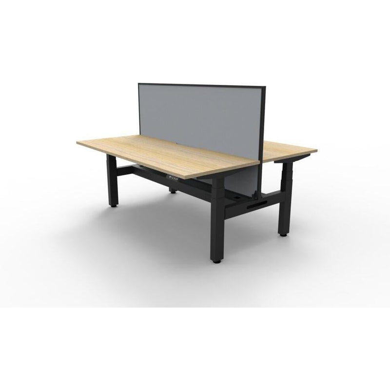 BOOST Plus + Electric Height Adjustable Back to Back Workstation