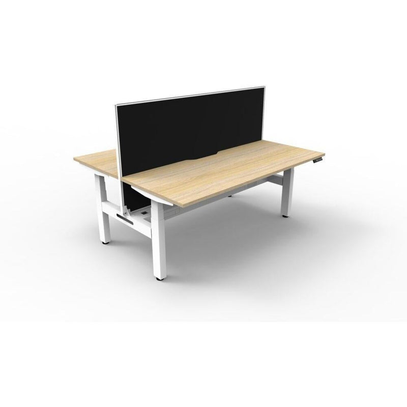 BOOST Plus + Electric Height Adjustable Back to Back Workstation