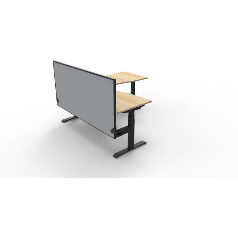BOOST Plus + Electric Height Adjustable Corner Workstation