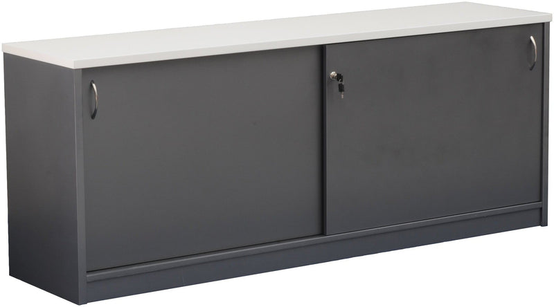 Glossy White Counter Buffet