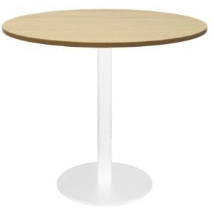 Round Flat Disc Base Table