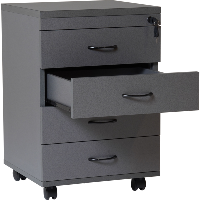 Rapid Worker Mobile Pedestal - 4 Drawer