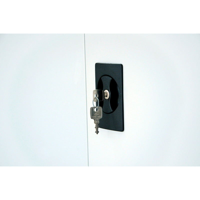 GO Steel Swing Door Cupboard 910W x 1830H-Elite Office Furniture