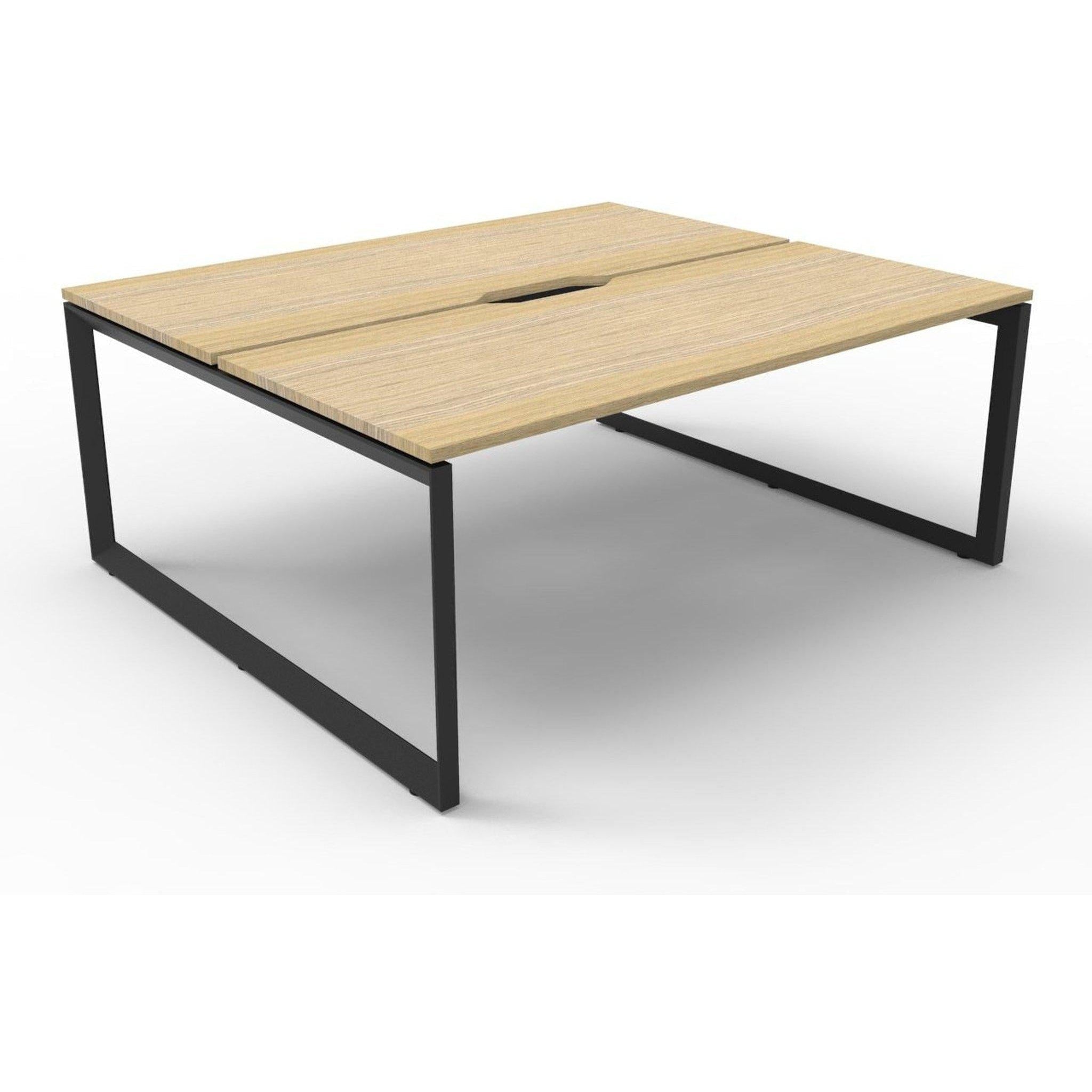 Deluxe Infinity Double Sided Workstations - Loop Leg