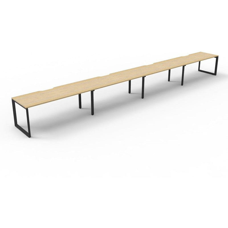 Deluxe Infinity Single Sided Workstations - Loop Leg