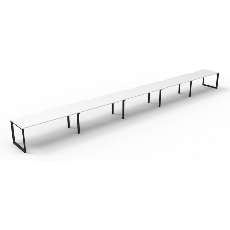 Deluxe Infinity Single Sided Workstations - Loop Leg