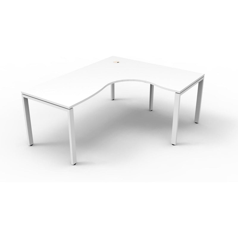 Deluxe Infinity Corner Workstations - Profile Leg