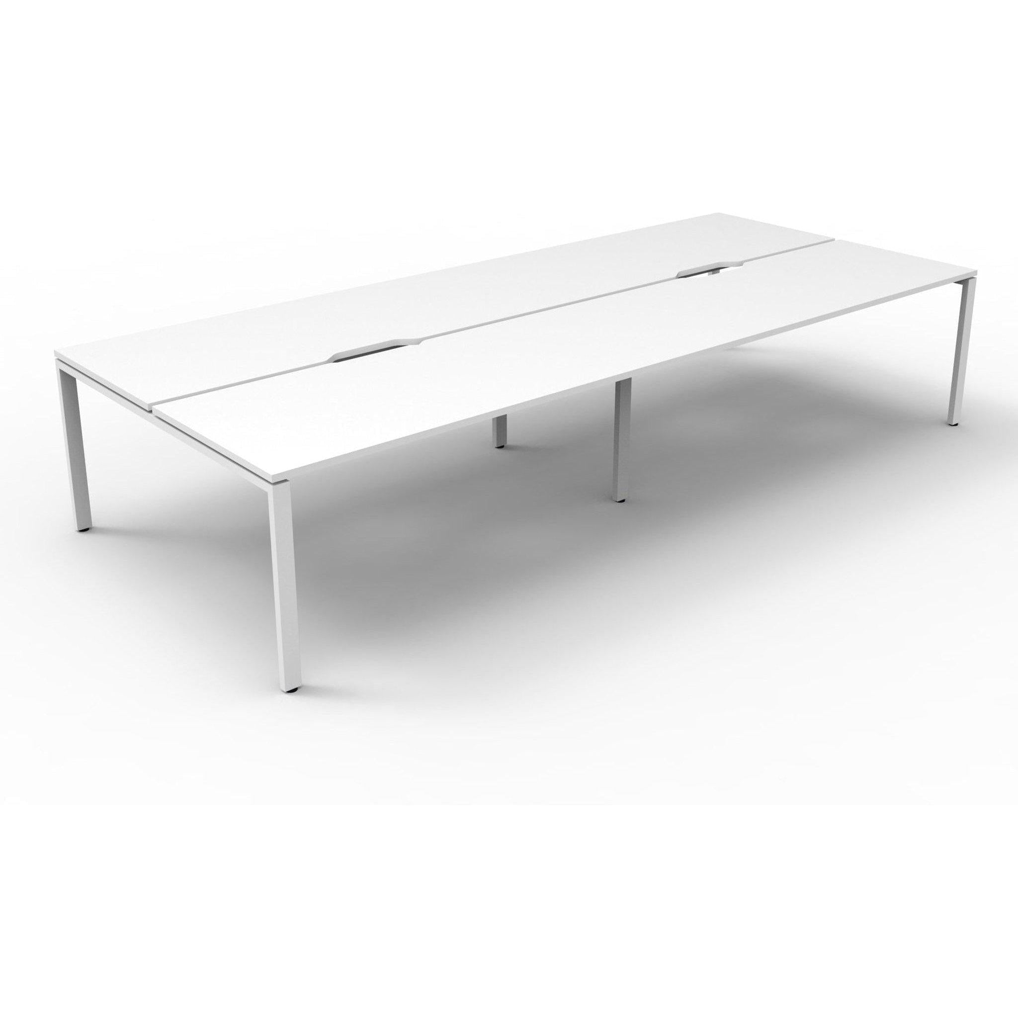 Deluxe Infinity Double Sided Workstations - Profile Leg