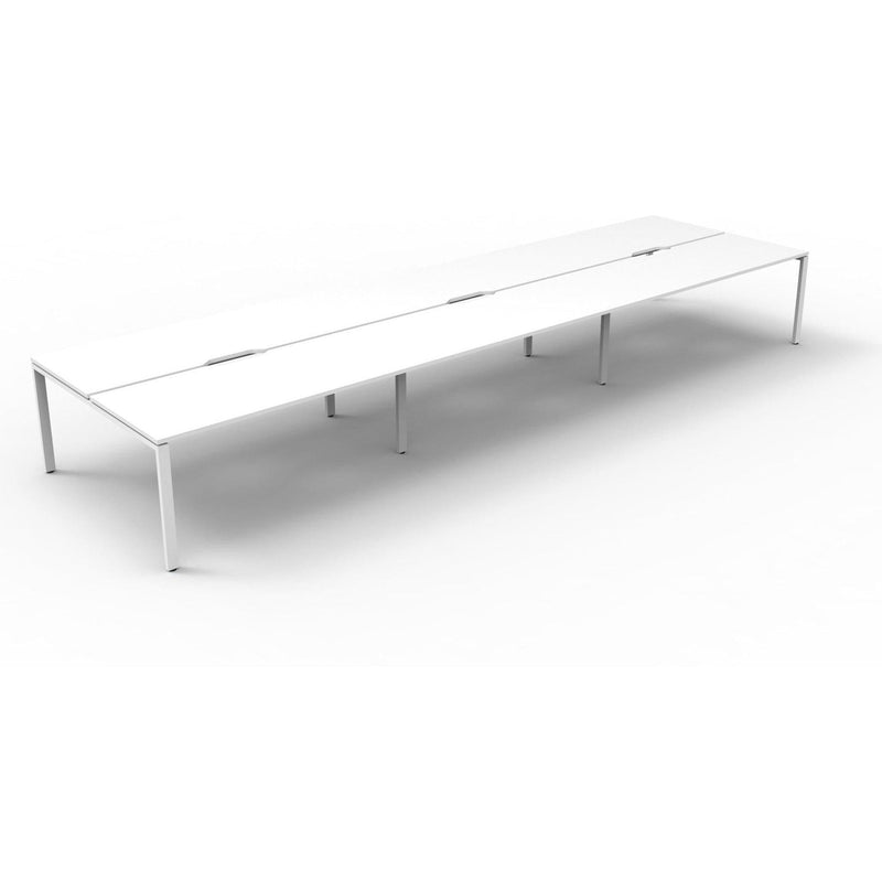 Deluxe Infinity Double Sided Workstations - Profile Leg