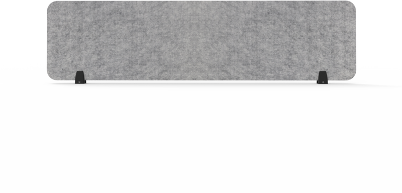 NEW Desk Mounted Eco Panel Screen - 1490mm