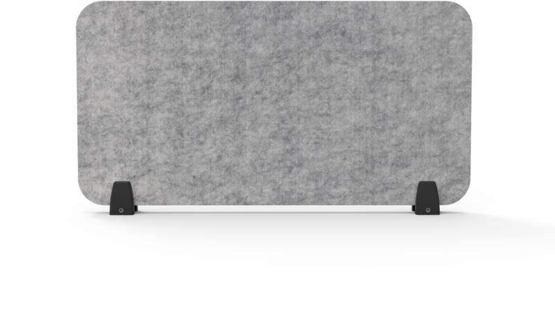 NEW Desk Mounted Eco Panel Screen - 740mm