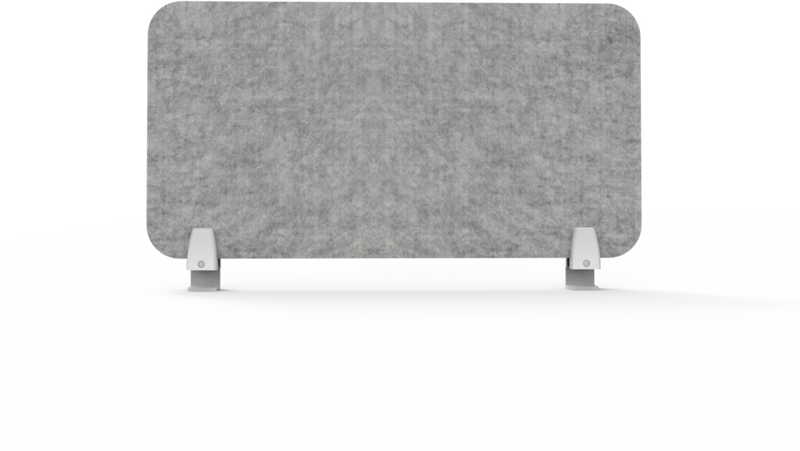NEW Desk Mounted Eco Panel Screen - 740mm