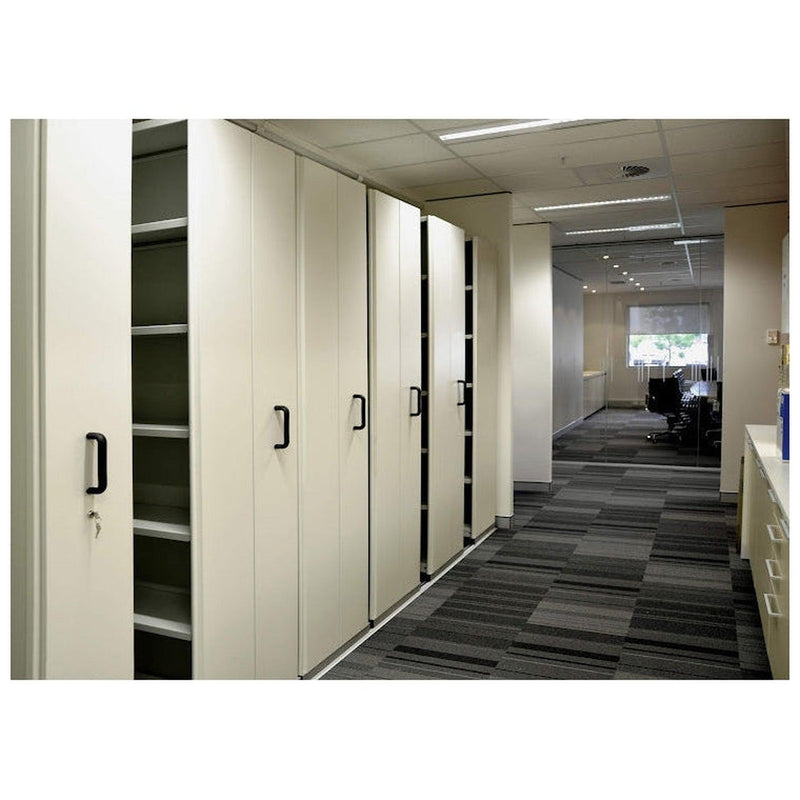 Elite Compactus 4 Bay Mobile Shelving Unit