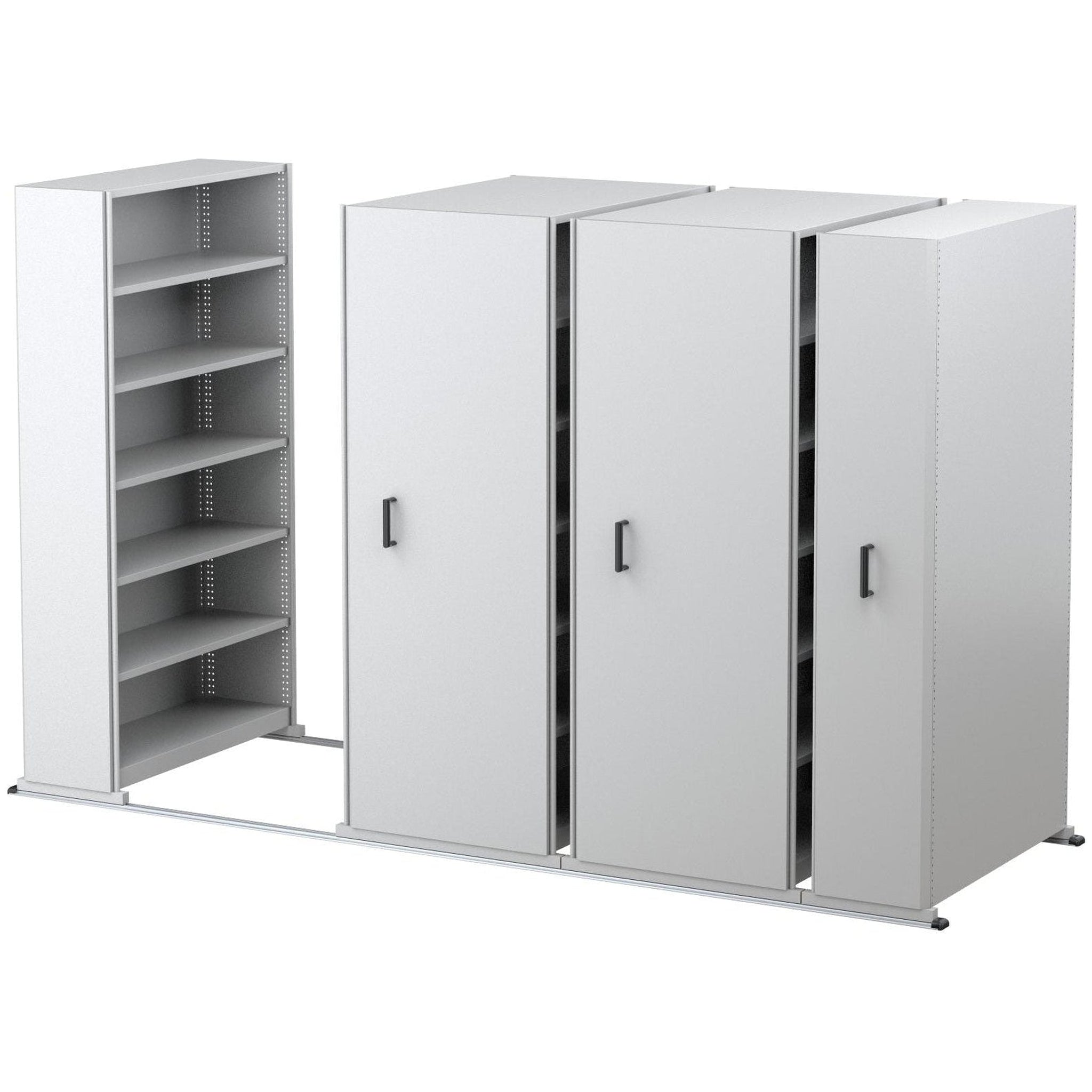 Elite Compactus 6 Bay Mobile Shelving Unit