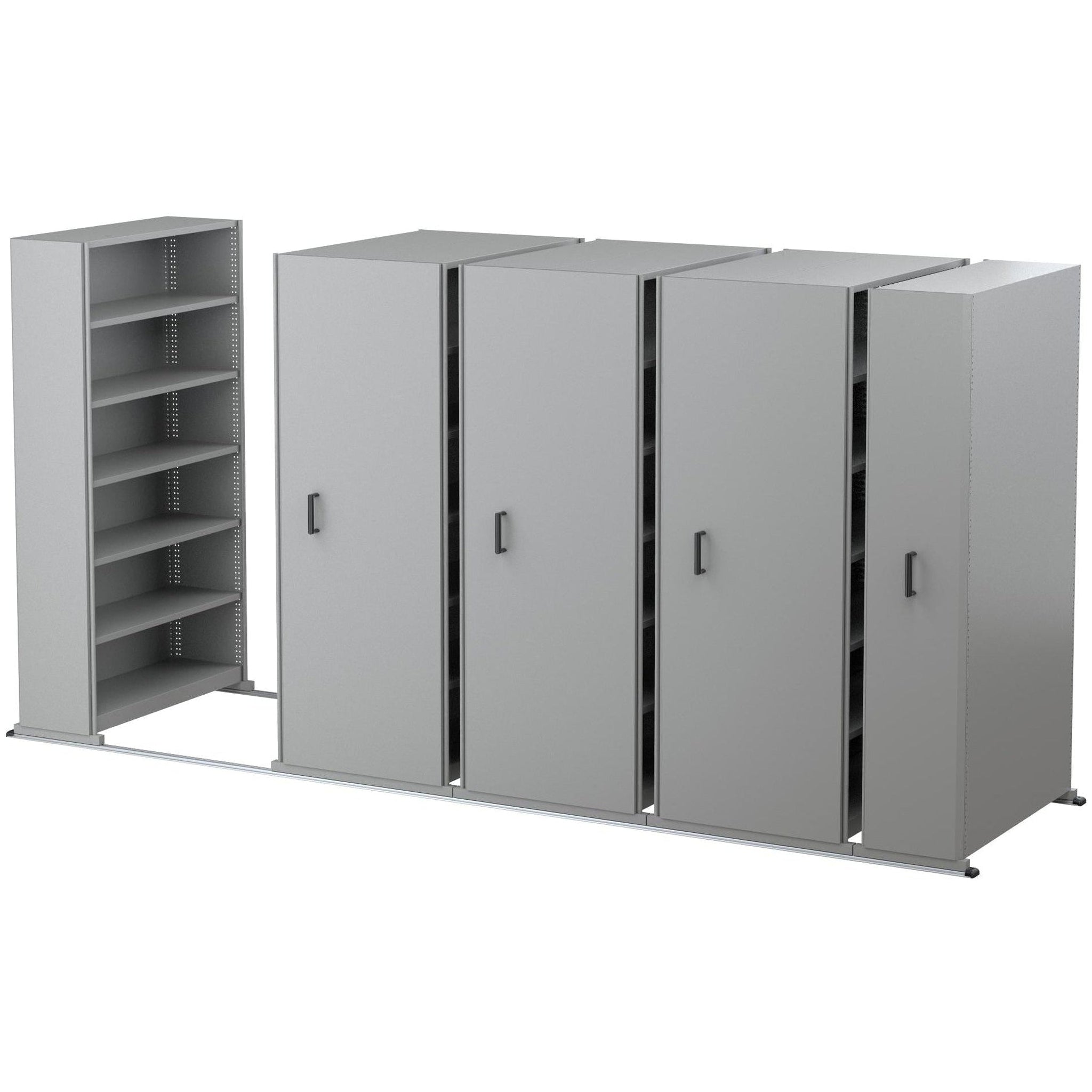 Elite Compactus 8 Bay Mobile Shelving Unit