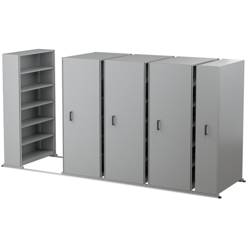Elite Compactus 8 Bay Mobile Shelving Unit