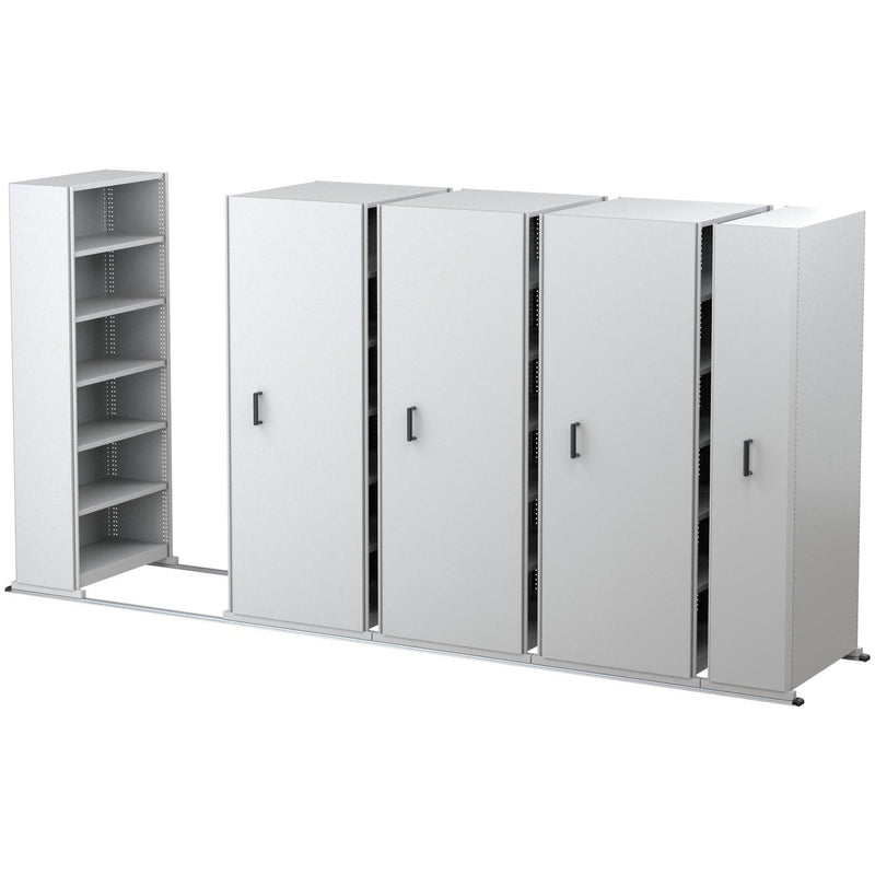 Elite Compactus 8 Bay Mobile Shelving Unit