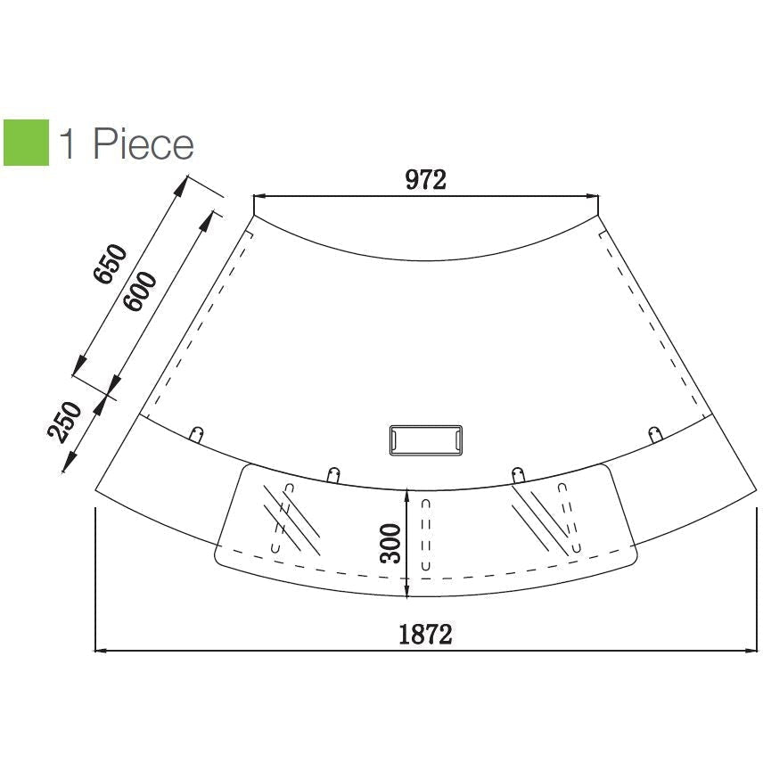 EVO Modular Reception Counter - Low