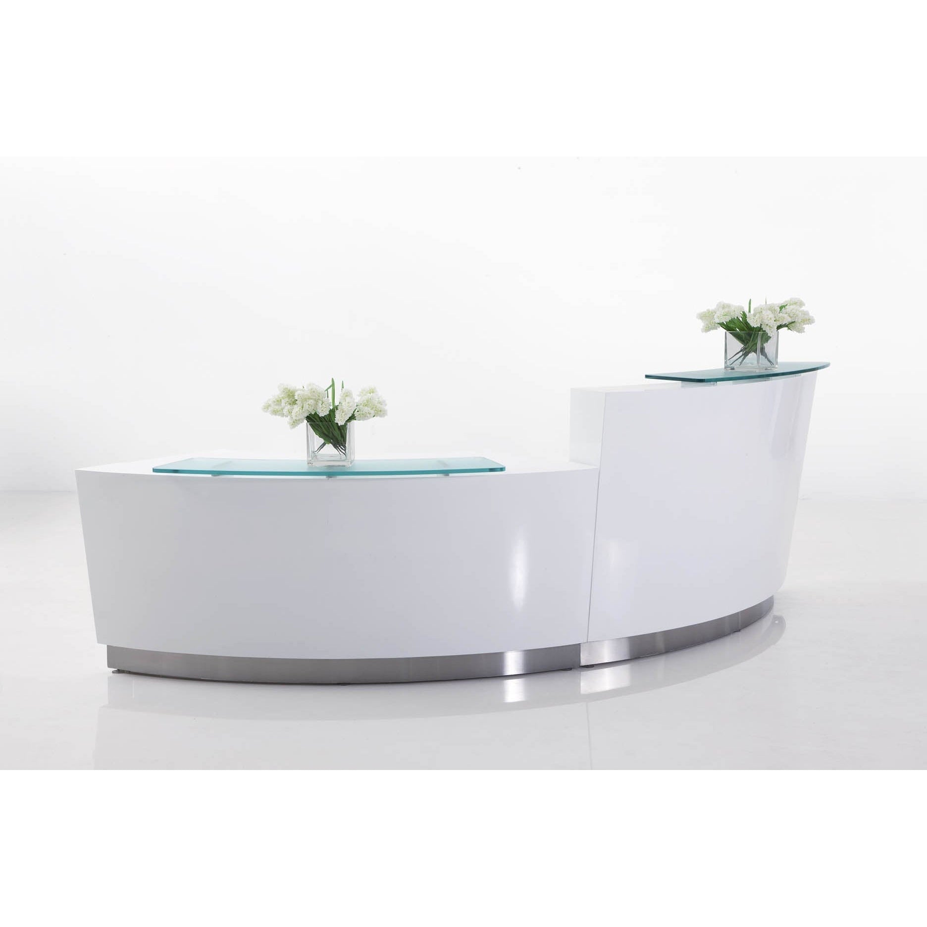 EVO High Low Modular Reception Counter - 2 Piece