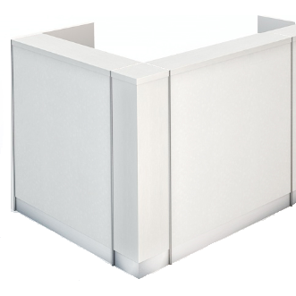 Kent Modular Counter Unit (1395 x 1395 x 1200)-Elite Office Furniture