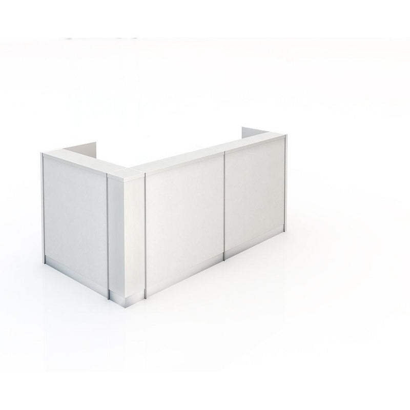 Kent Modular Counter Unit (Jade White Stone Composite)-Elite Office Furniture