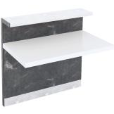 Kent Modular Counter Unit - Marble Look (1100 x 690 x 1200)-Elite Office Furniture