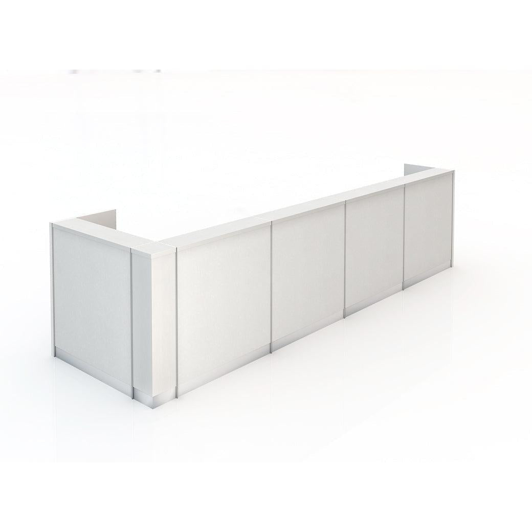 Kent Modular Counter Unit (4900 x 1395 x 1200)-Elite Office Furniture