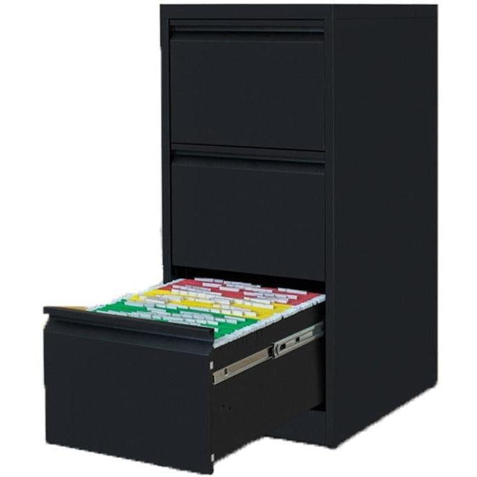 3 Drawer Metal Filing Cabinet-Elite Office Furniture