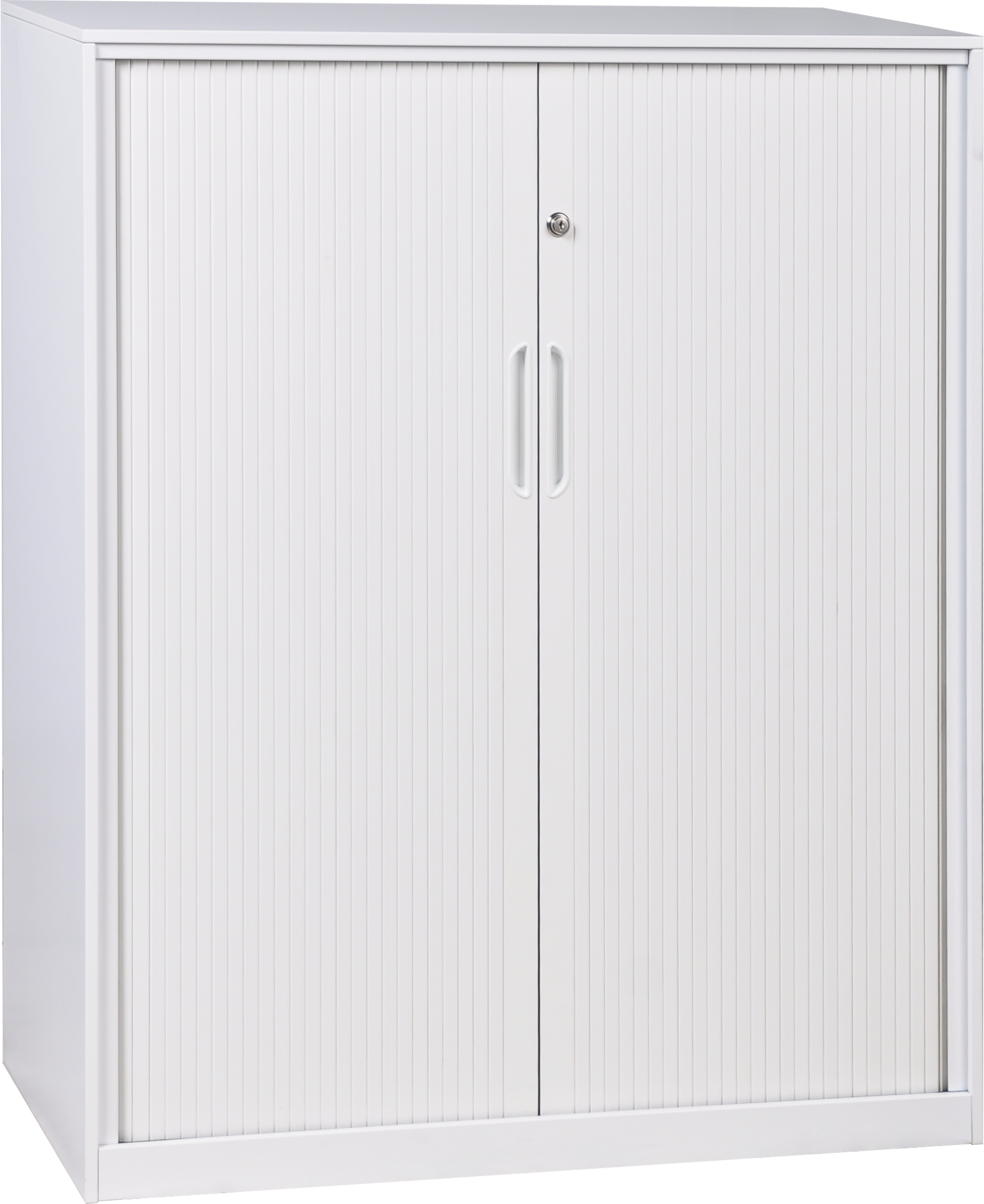 Metal Tambour Storage Cupboard