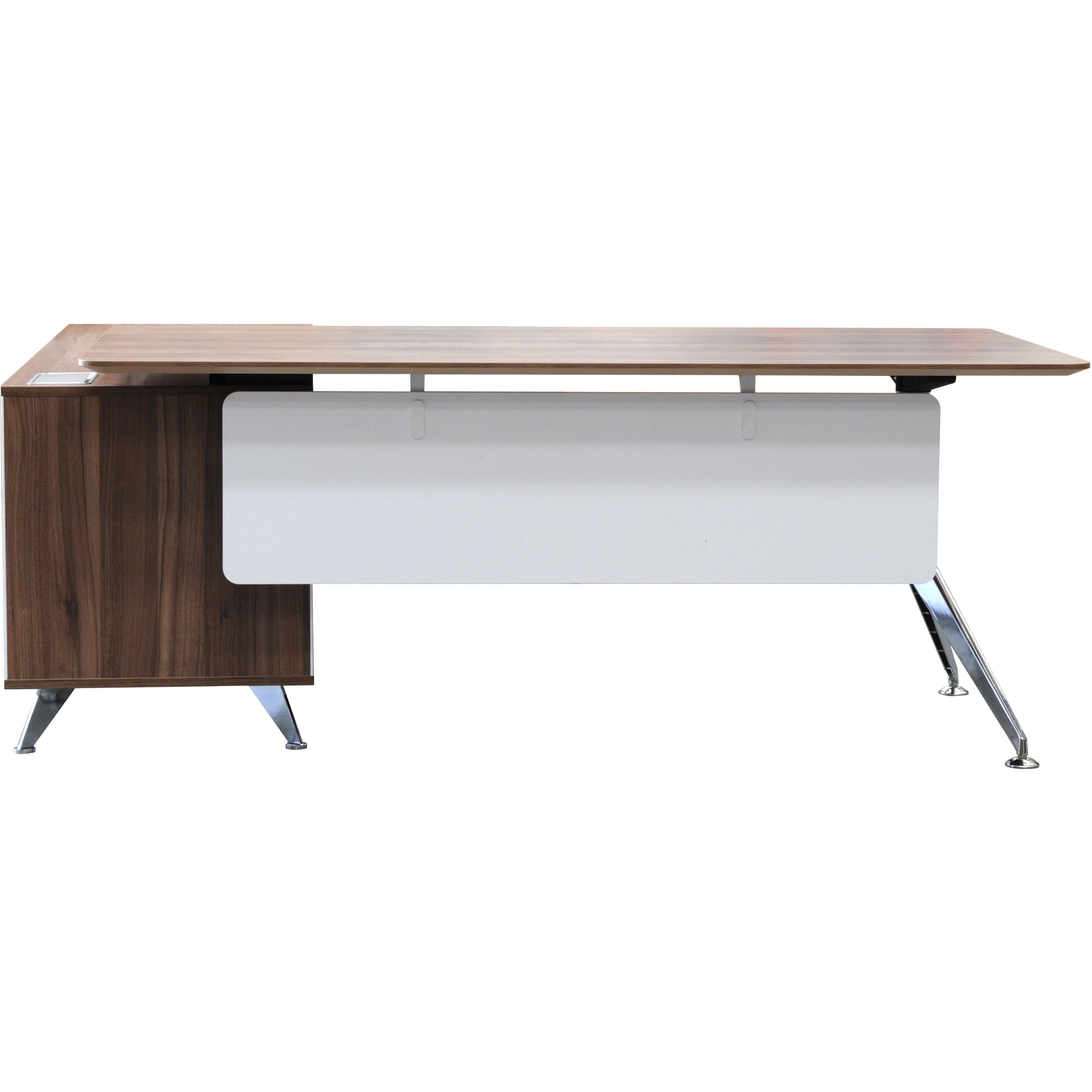 Potenza Desk With Return - Casnan Premier-Elite Office Furniture