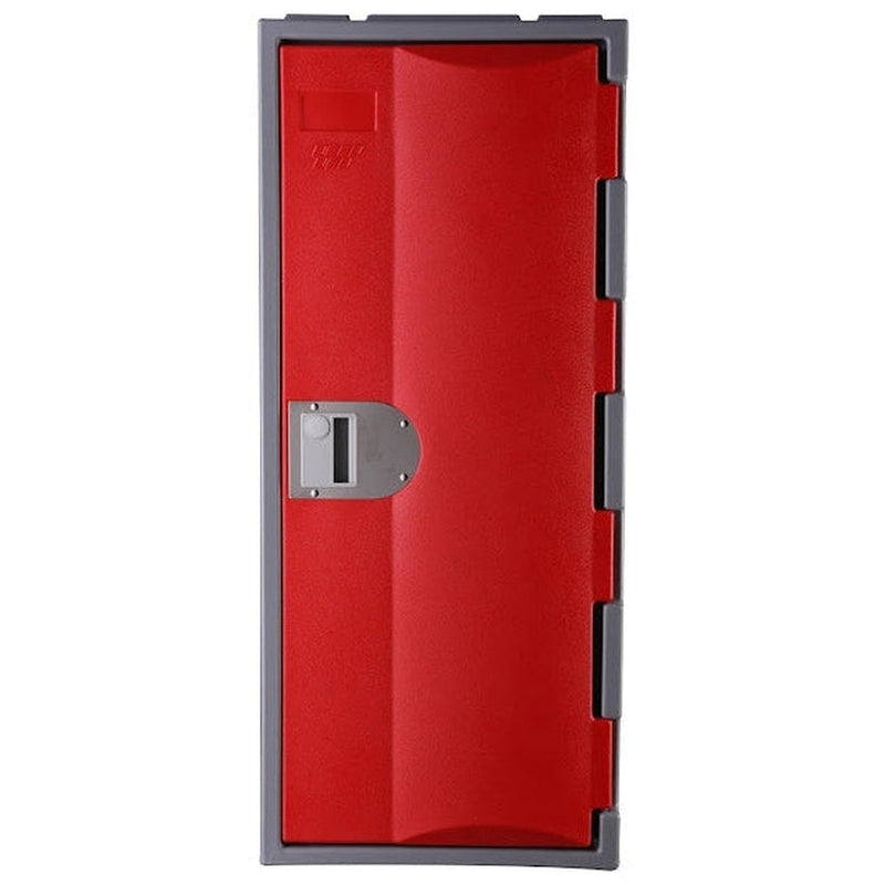 Heavy Duty Plastic Lockers 1 Tier Half Height