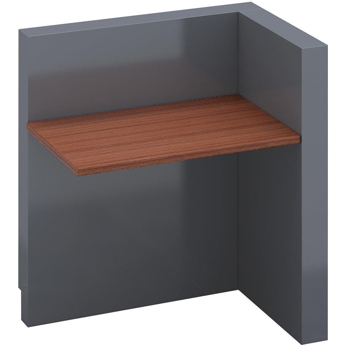 Hugo Counter Return - Grey-Elite Office Furniture