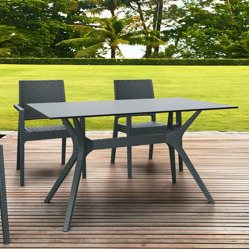 Ibiza Table Legs Medium (Suits Ibiza Table Top 1400x800)