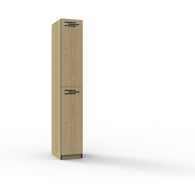 2 Door Melamine Locker