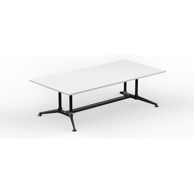 Modulus Twin Post Black Frame Meeting Boardroom Table