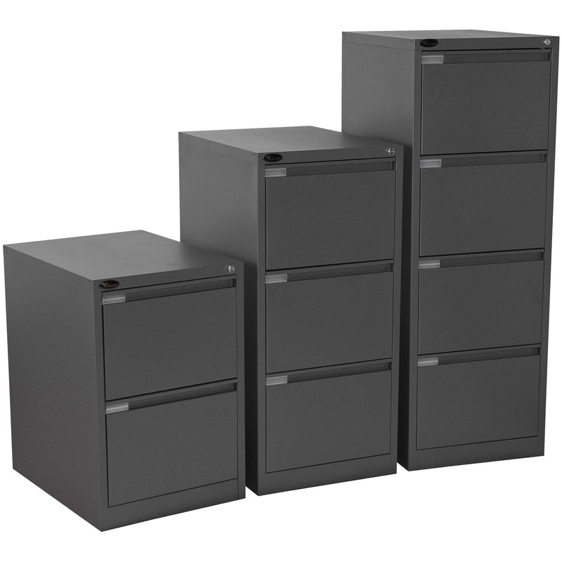 Mercury 2 Drawer Filing Cabinet